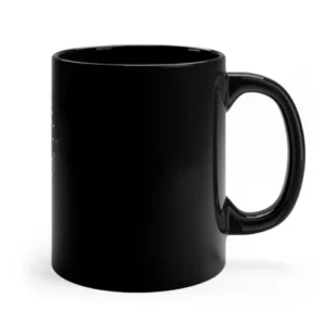 Black Ceramic Mug