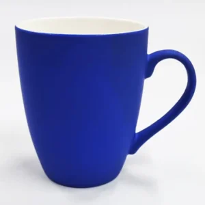 blue fine bone mug