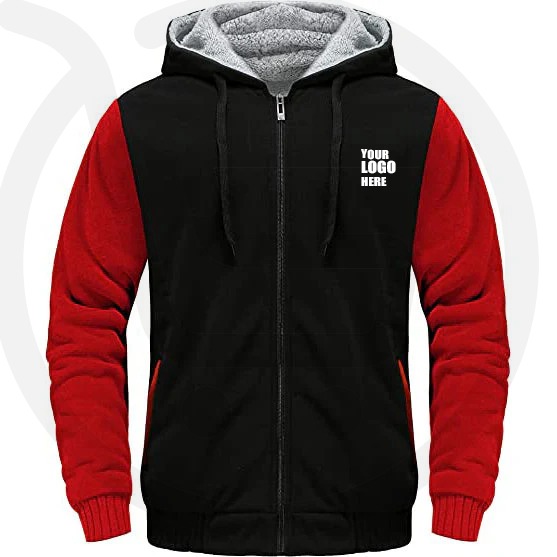 Warm Fleece Zipper Hoodie