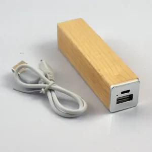 Wooden Power Bank 2600 mAh