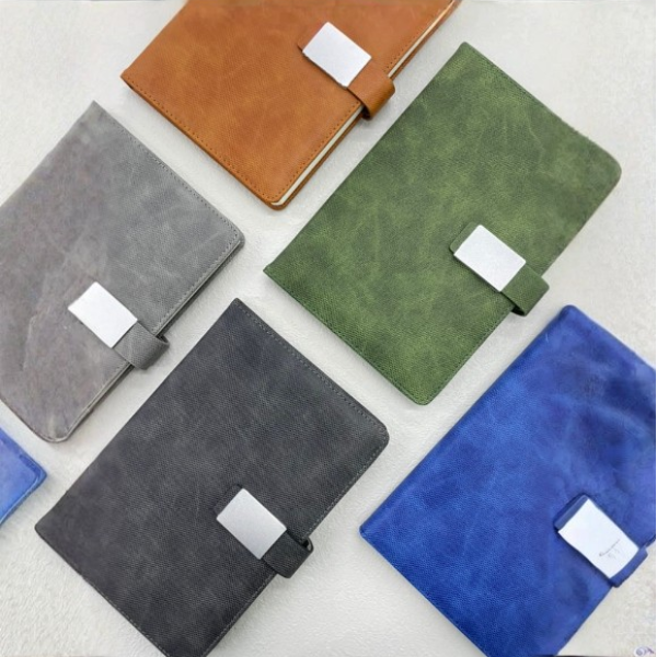 Urban Buckle Executive Notebook - Premium Leather Corporate Gift Notebook in Pakistan