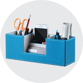 <span style="display:block; text-align:center;">DESK ORGANIZERS</span>
