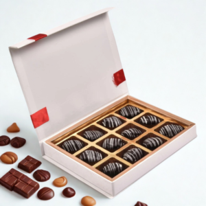 Saffron Bliss Chocolate Box with Assorted Premium Chocolates – Ramadan Gift by Shop Carlo